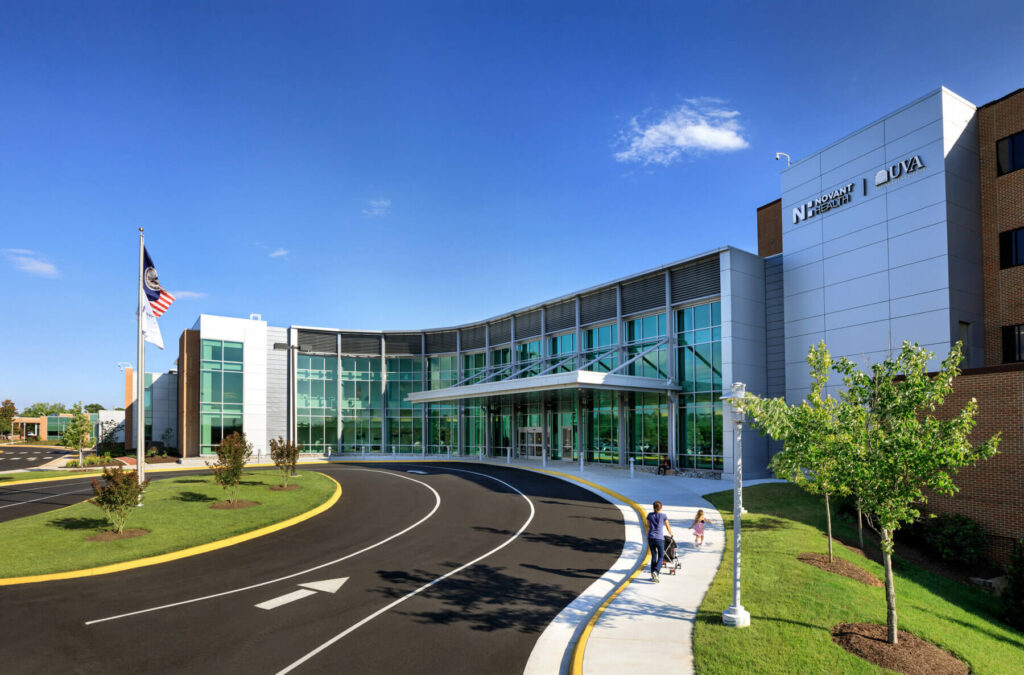 UVA Health Prince William Medical Center New Facade and Concourse ...