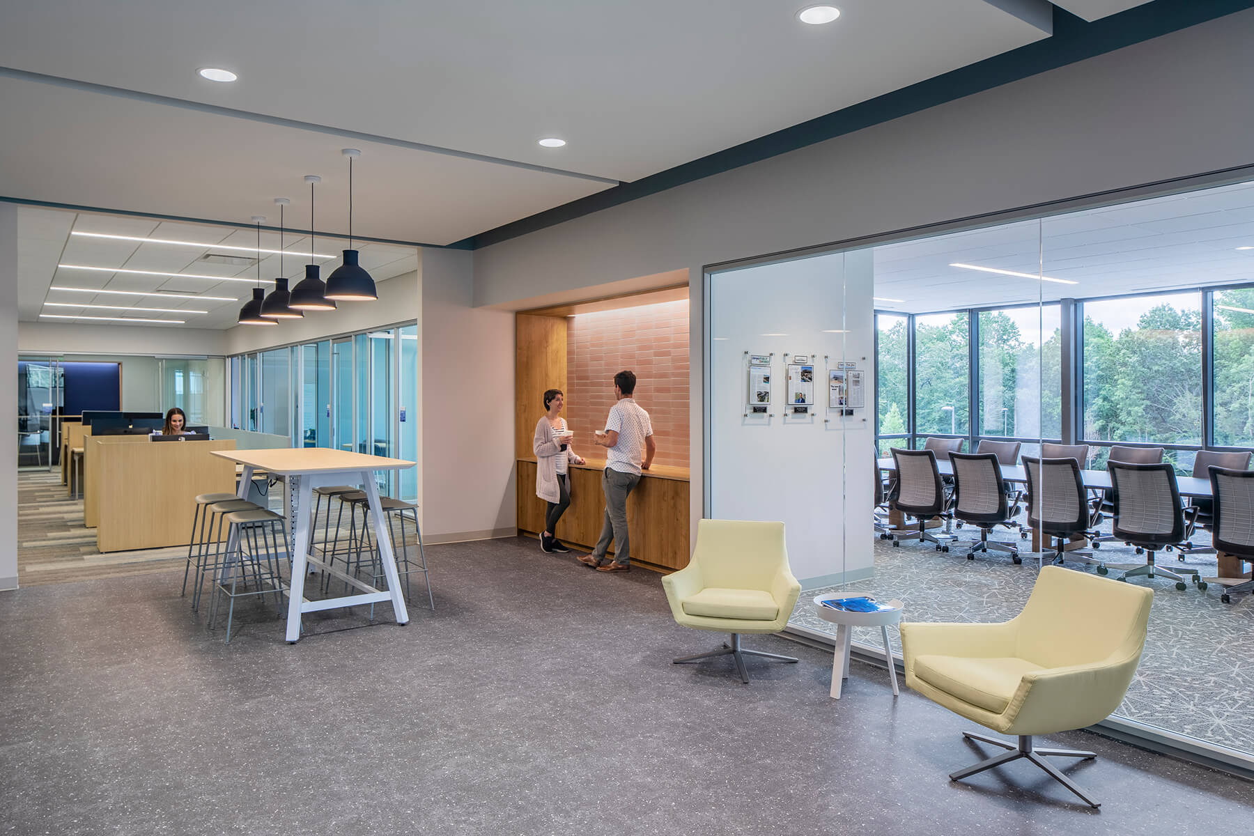 Open office co-working suite at The Water Tower Global Innovation Hub