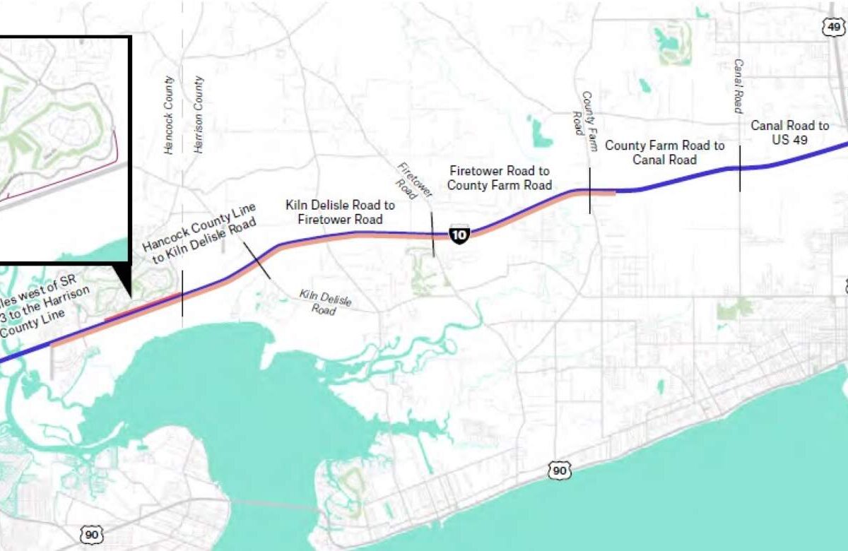 Gresham Smith Helps MDOT Secure Federal Grant I-10 Widening