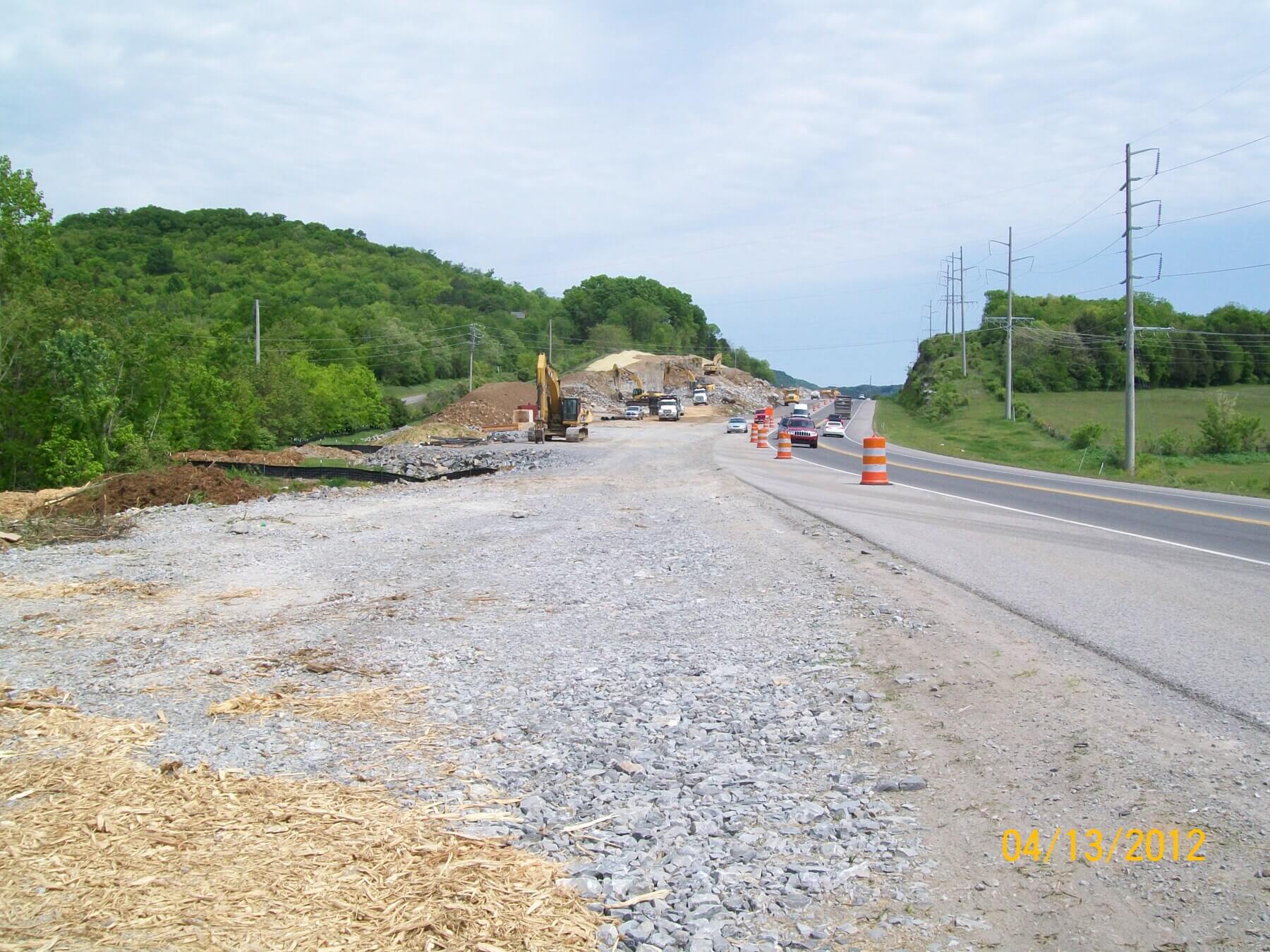 Mack Hatcher Parkway under construction
